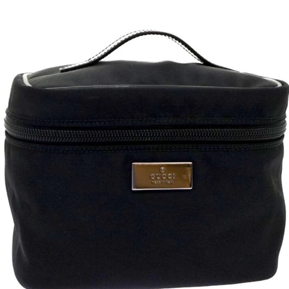Gucci Black Cosmetic Case Bag